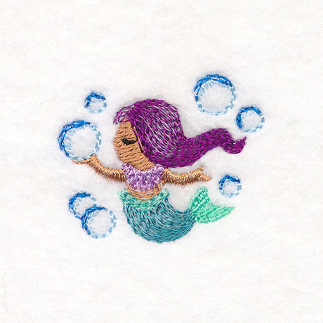 Under the Sea - Mermaid & Bubbles