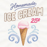 Homemade Ice Cream Market Sign