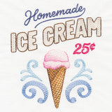 Homemade Ice Cream Market Sign