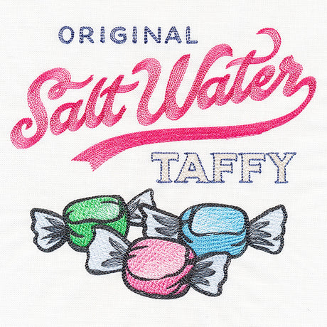 Salt Water Taffy Market Sign