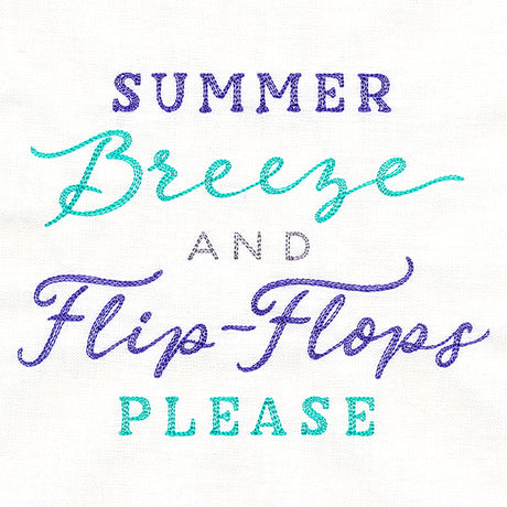 Summer Breeze & Flip Flops Please