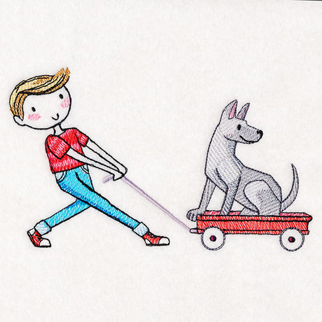 Waggin' Wagon Kiddo & Dog