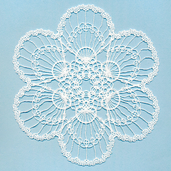 Oceanside Dreams Doily (Battenburg Lace)