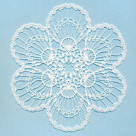 Oceanside Dreams Doily (Battenburg Lace)