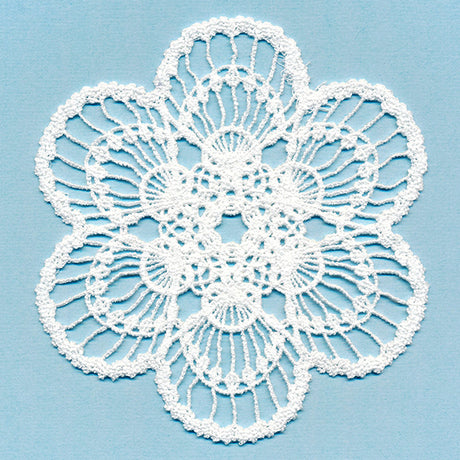 Oceanside Dreams Doily (Battenburg Lace)