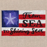 From Sea to Shining Sea Flag