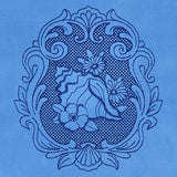 Coastal Shells & Flowers Cameo