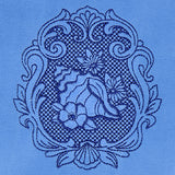 Coastal Shells & Flowers Cameo