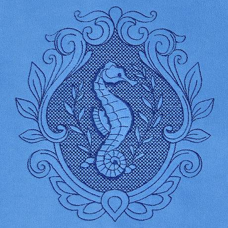 Coastal Seahorse Cameo