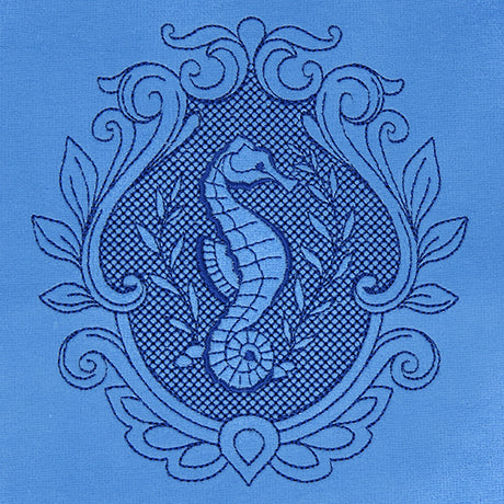 Coastal Seahorse Cameo