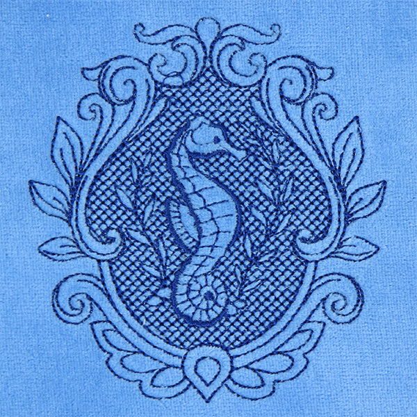 Coastal Seahorse Cameo