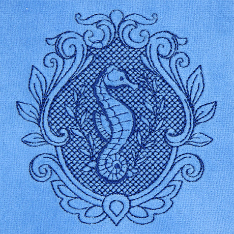 Coastal Seahorse Cameo
