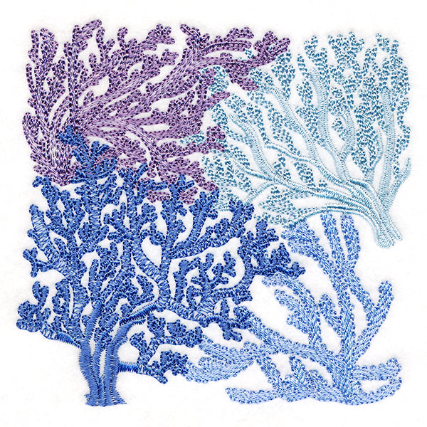 Dreamy Coral Collage