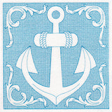 Nautical Adventures Anchor (Trapunto)
