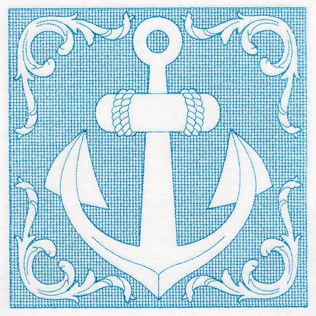 Nautical Adventures Anchor (Trapunto)