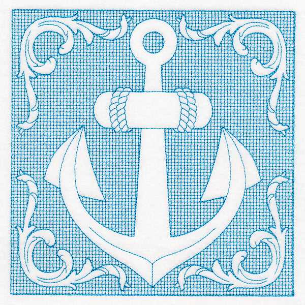 Nautical Adventures Anchor (Trapunto)
