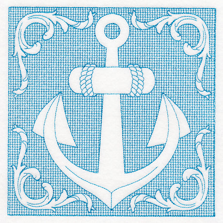 Nautical Adventures Anchor (Trapunto)