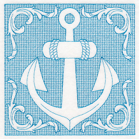 Nautical Adventures Anchor (Trapunto)