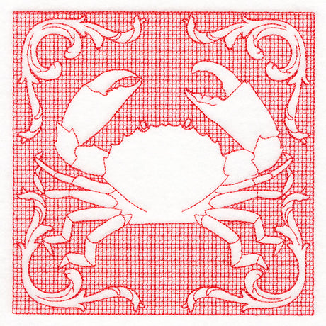 Nautical Adventures Crab (Trapunto)