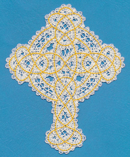 Cross and Circle (Battenburg Lace)