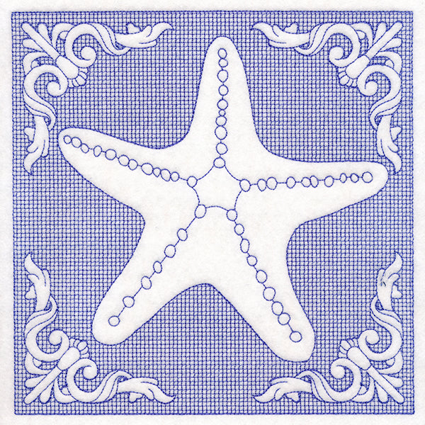 Nautical Adventures Starfish (Trapunto)