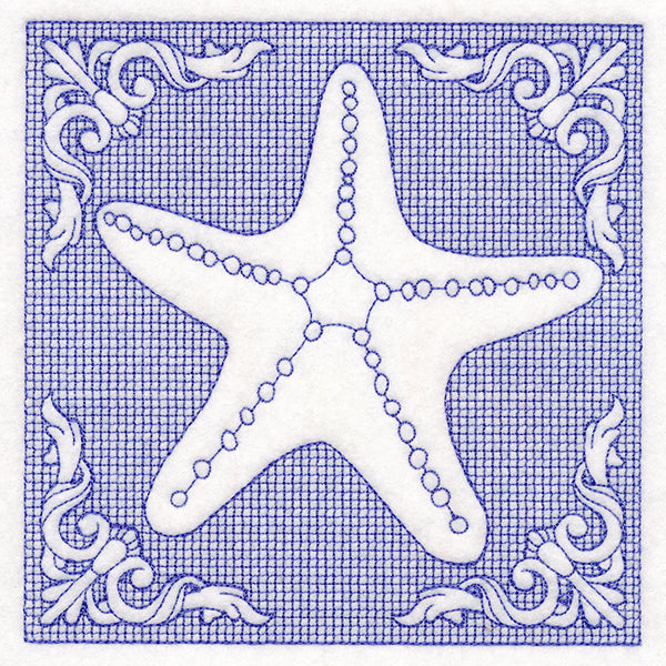 Nautical Adventures Starfish (Trapunto)