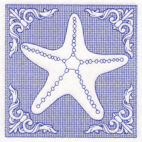 Nautical Adventures Starfish (Trapunto)