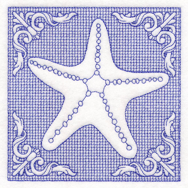Nautical Adventures Starfish (Trapunto)