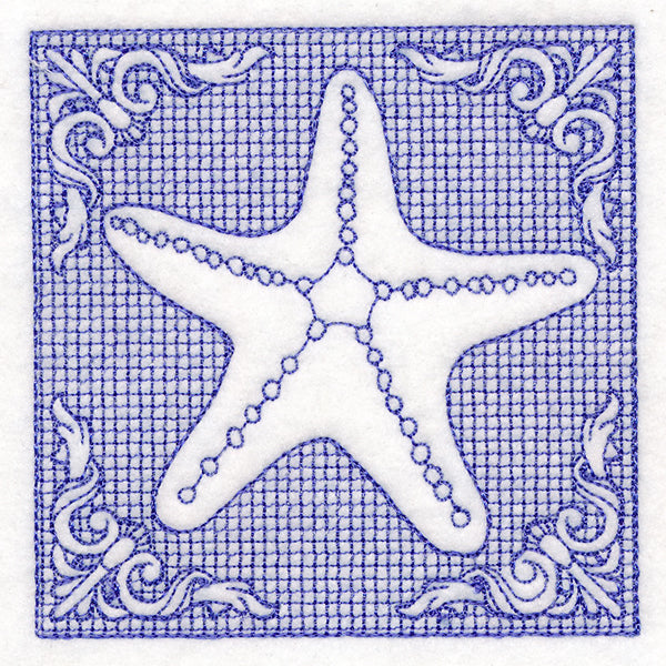 Nautical Adventures Starfish (Trapunto)