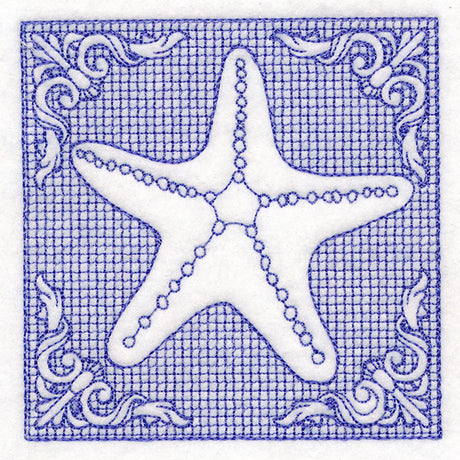 Nautical Adventures Starfish (Trapunto)