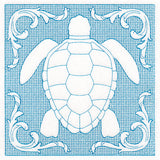 Nautical Adventures Sea Turtle (Trapunto)