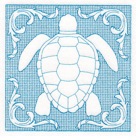 Nautical Adventures Sea Turtle (Trapunto)