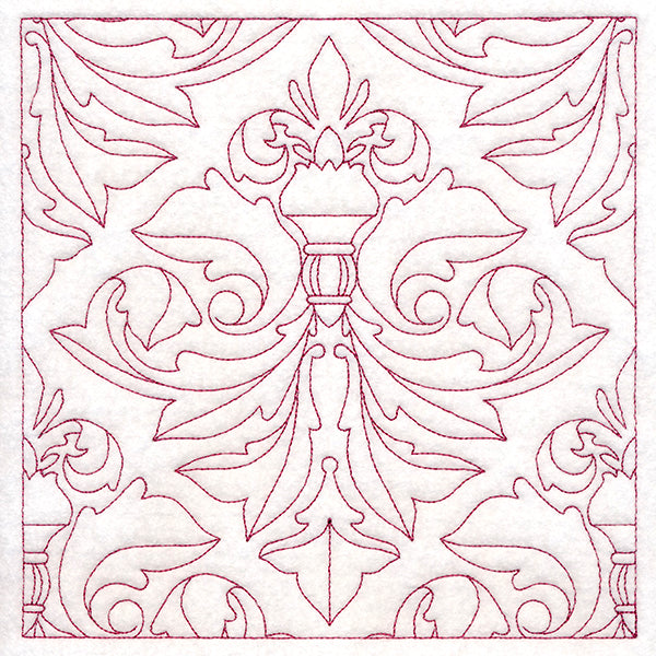 Divine Damask Quilting 1 (Double Run)