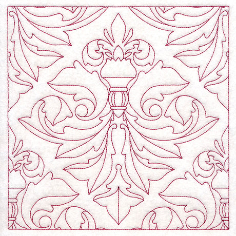 Divine Damask Quilting 1 (Double Run)
