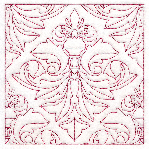Divine Damask Quilting 1 (Double Run)
