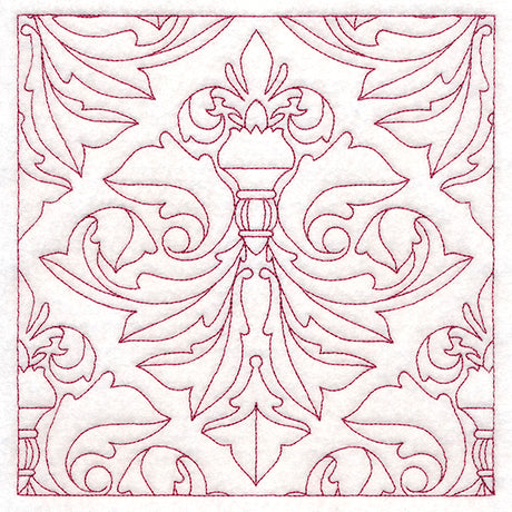 Divine Damask Quilting 1 (Double Run)