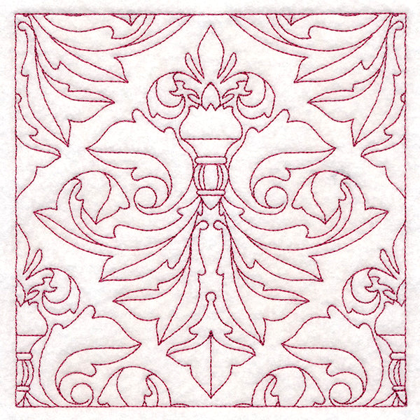 Divine Damask Quilting 1 (Double Run)