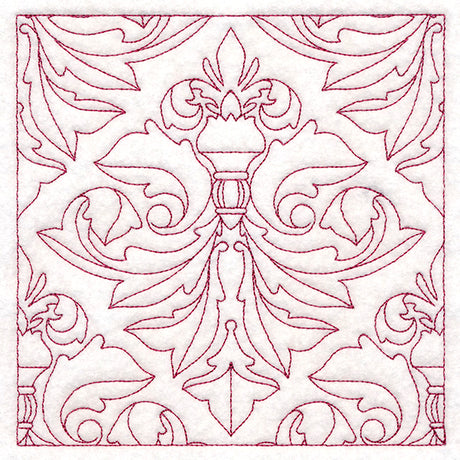 Divine Damask Quilting 1 (Double Run)