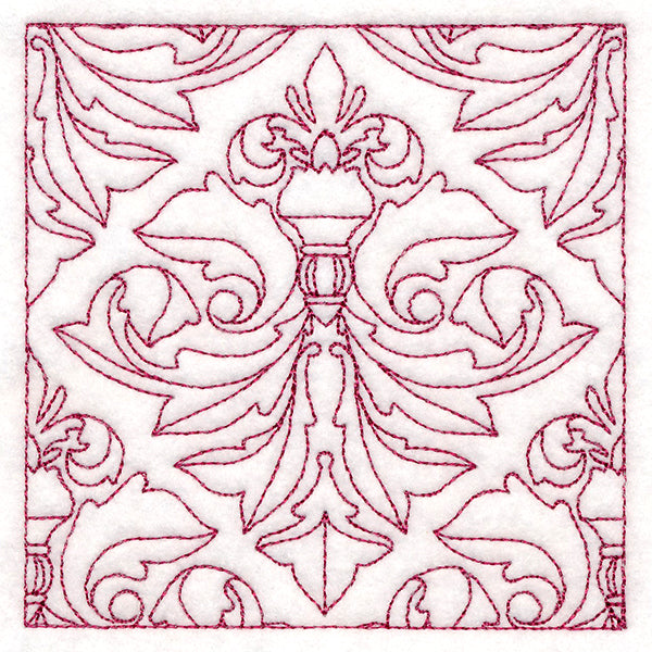 Divine Damask Quilting 1 (Double Run)