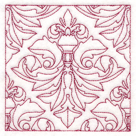 Divine Damask Quilting 1 (Double Run)