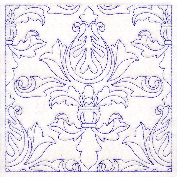 Divine Damask Quilting 3 (Double Run)