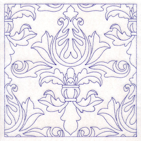 Divine Damask Quilting 3 (Double Run)