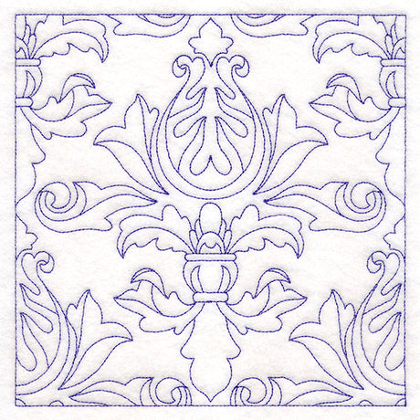 Divine Damask Quilting 3 (Double Run)
