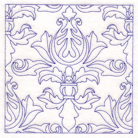 Divine Damask Quilting 3 (Double Run)