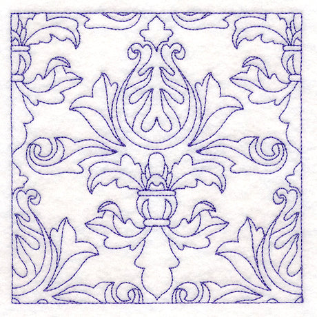 Divine Damask Quilting 3 (Double Run)