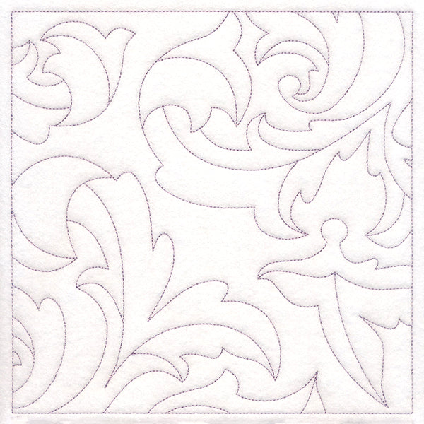 Divine Damask Quilting 4 (Double Run)