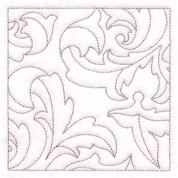 Divine Damask Quilting 4 (Double Run)