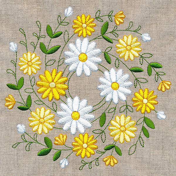 Summer Blossoms Wreath