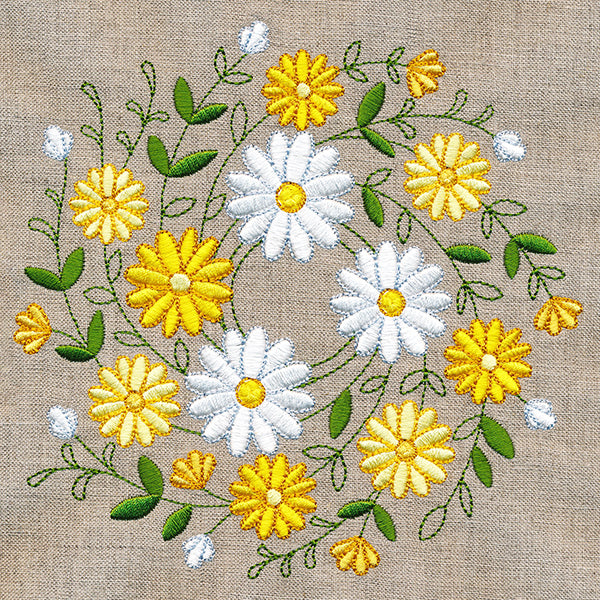 Summer Blossoms Wreath