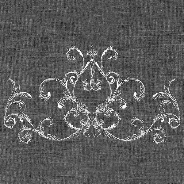 Baroque Flourish Border (Whitework)